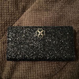 Gorgeous sparkle Kate Spade slim bifold wallet